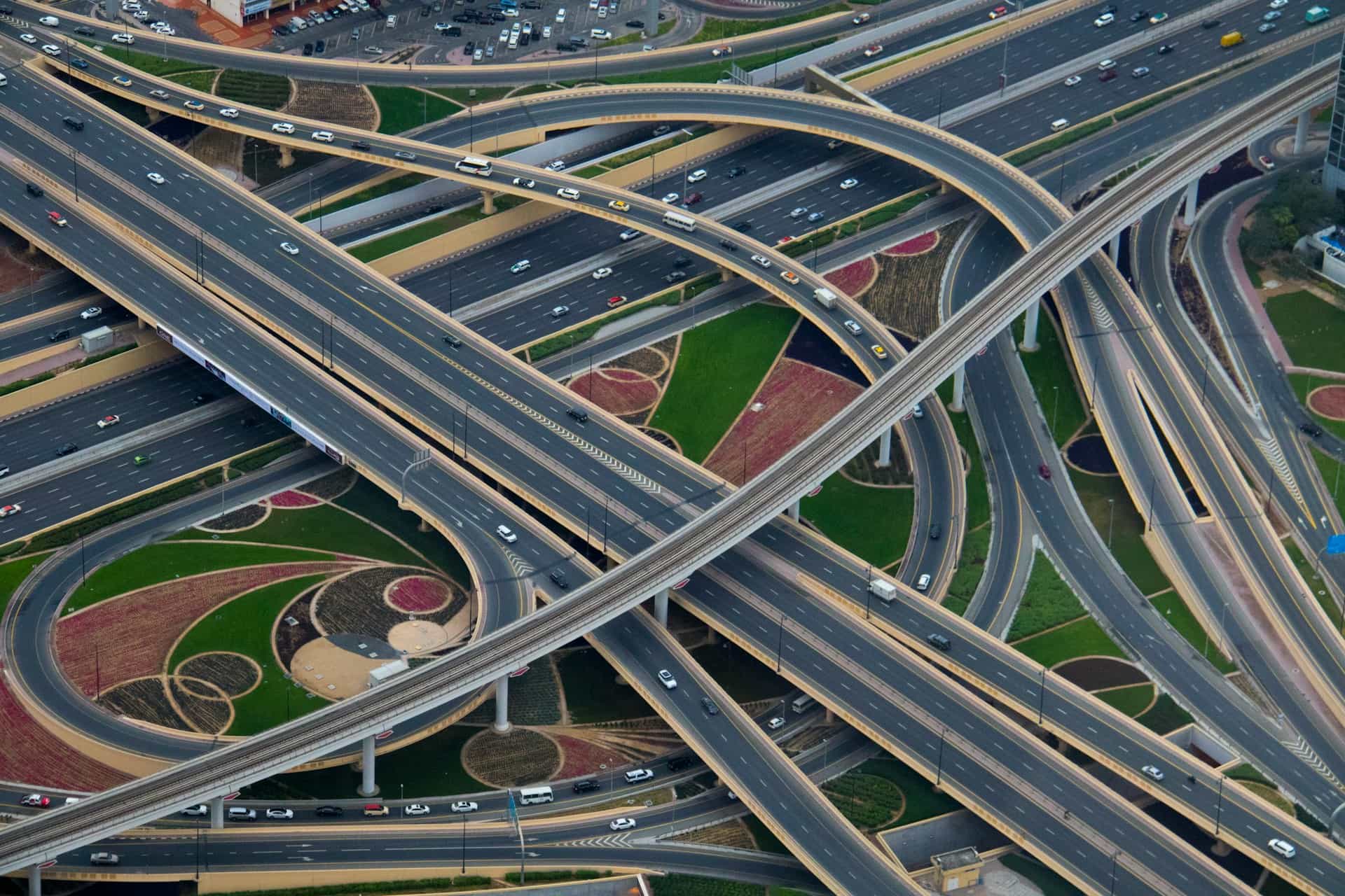 dubai roads